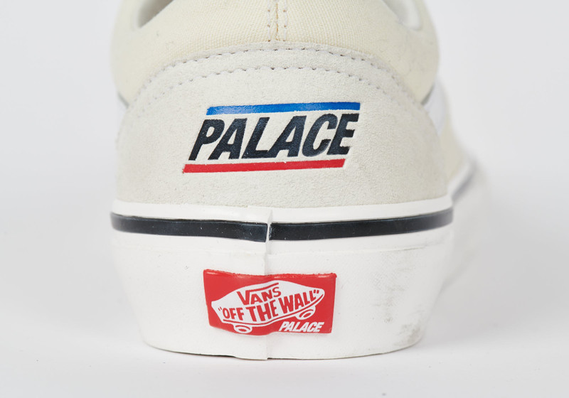 PALACE VANS SKATE OLD SKOOL CLASSIC WHITE 6