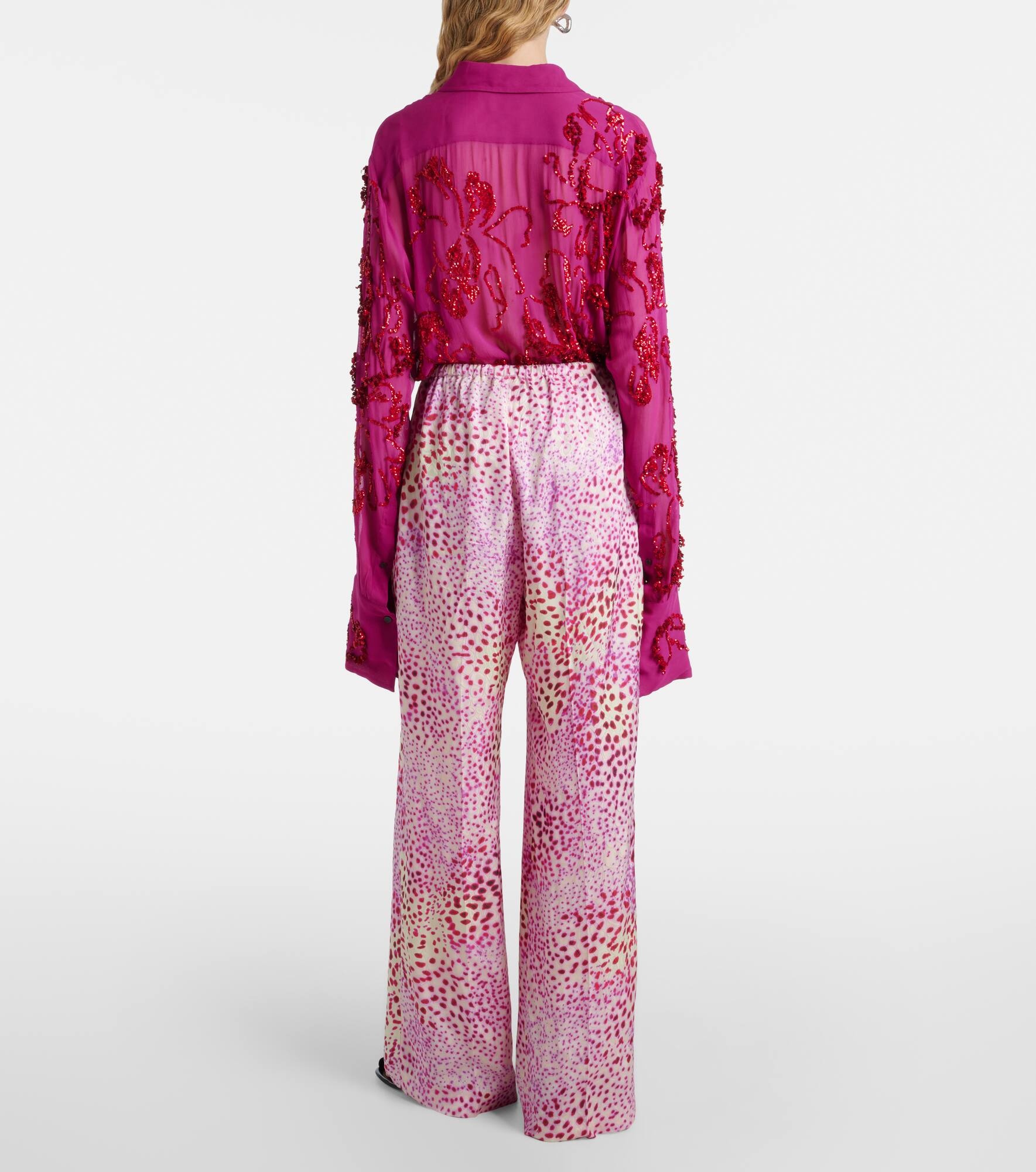 Wide-leg pants - 3