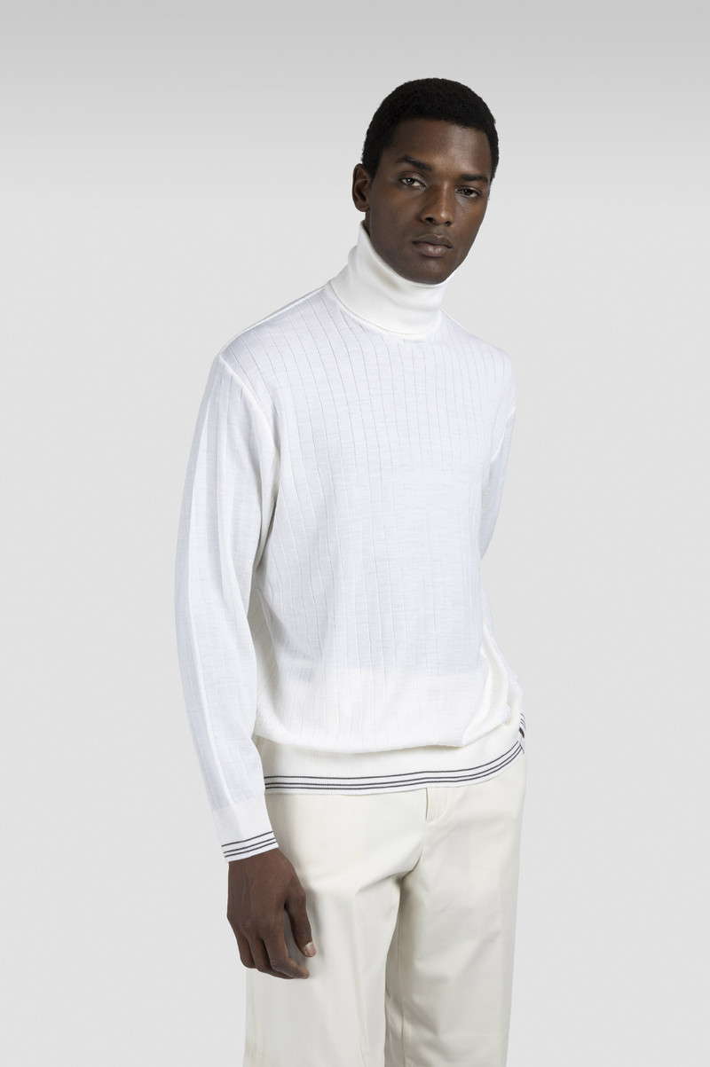 WOOL AND CASHMERE TURTLENECK SWEATER 6