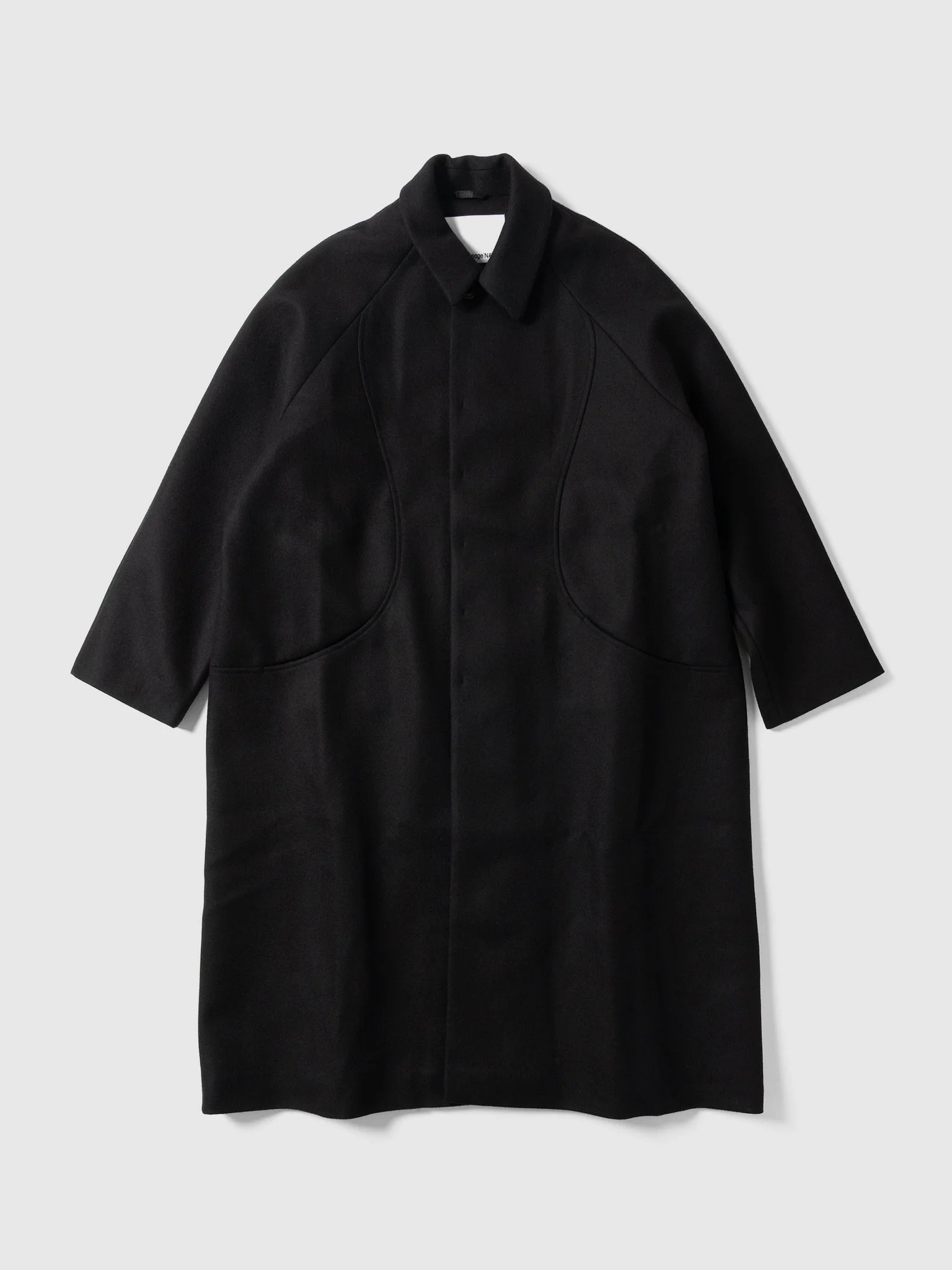 Takeshi Coat Wool Black - 1
