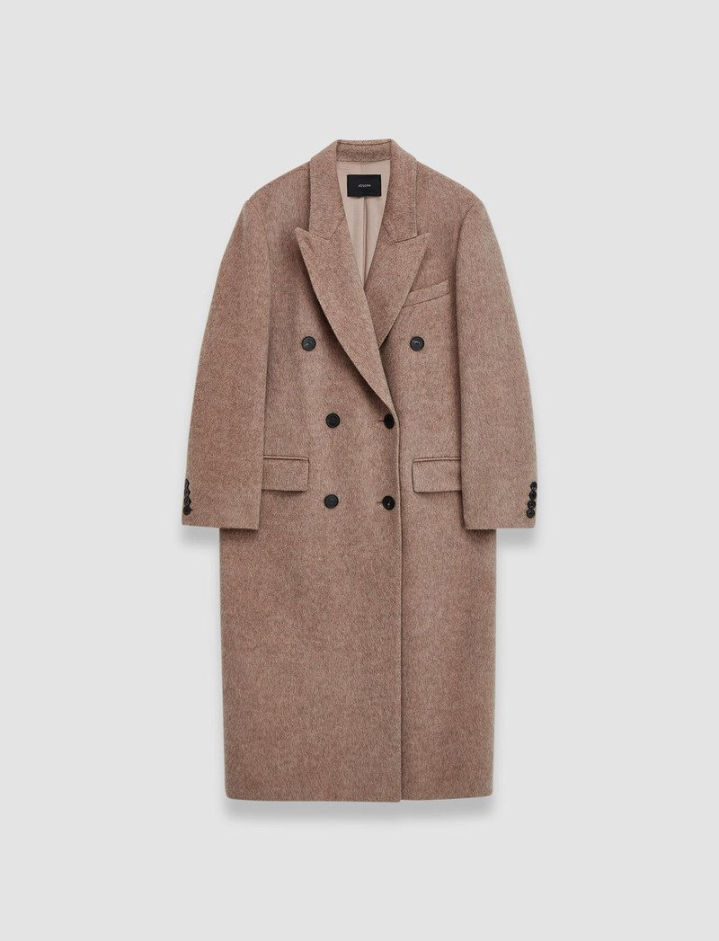 Yak Wool Lilas Coat 1