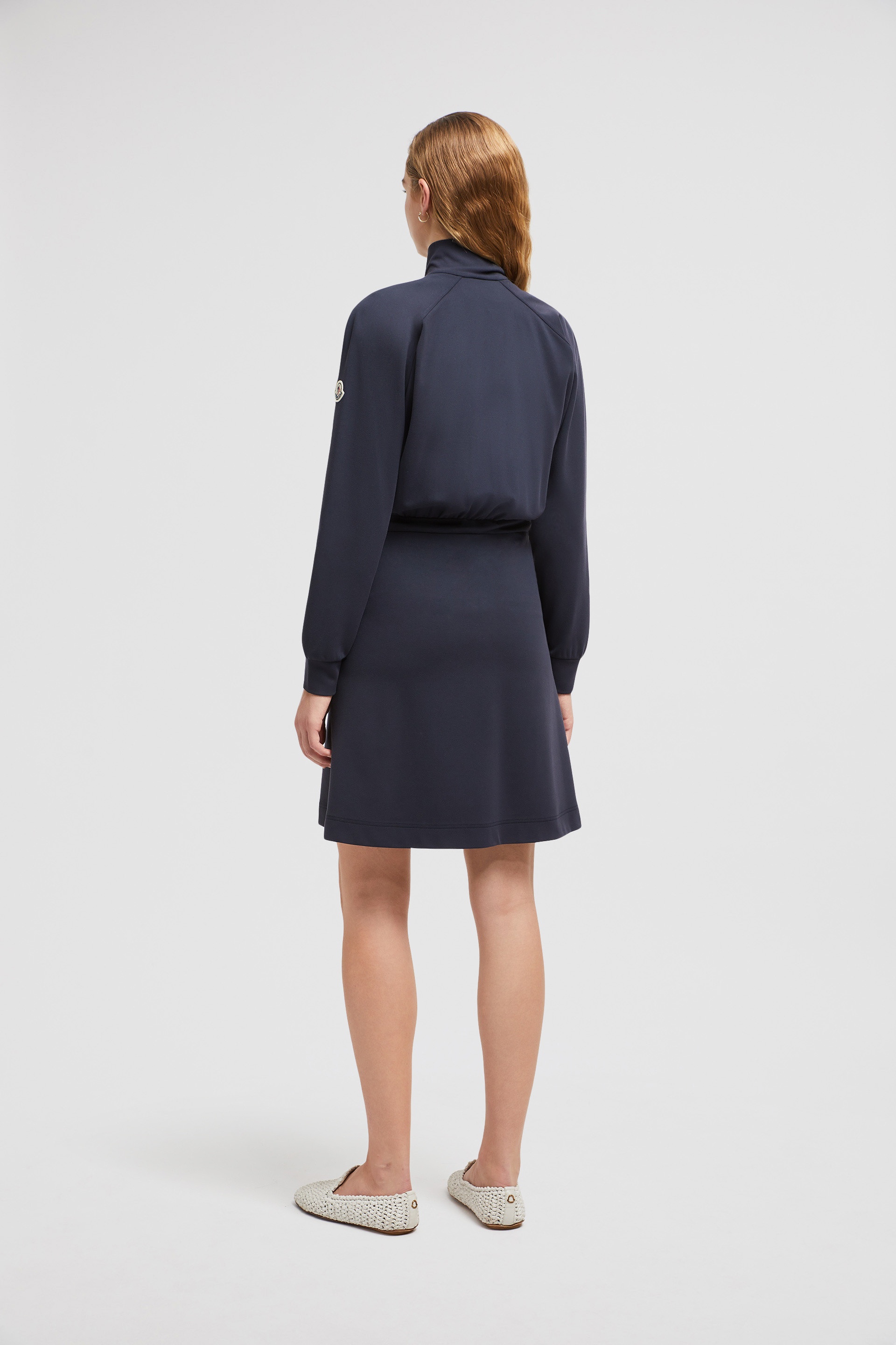 Zip-Up Mini Dress - 5