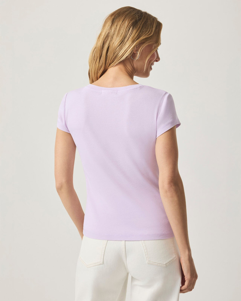 Faye V-Neck Tee 5