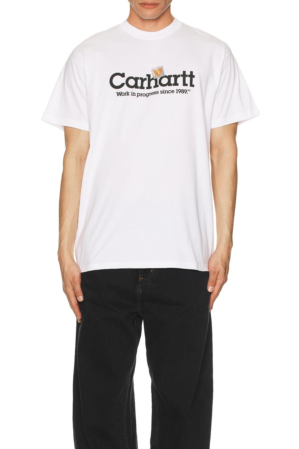 S/S Label Script T-Shirt - 3