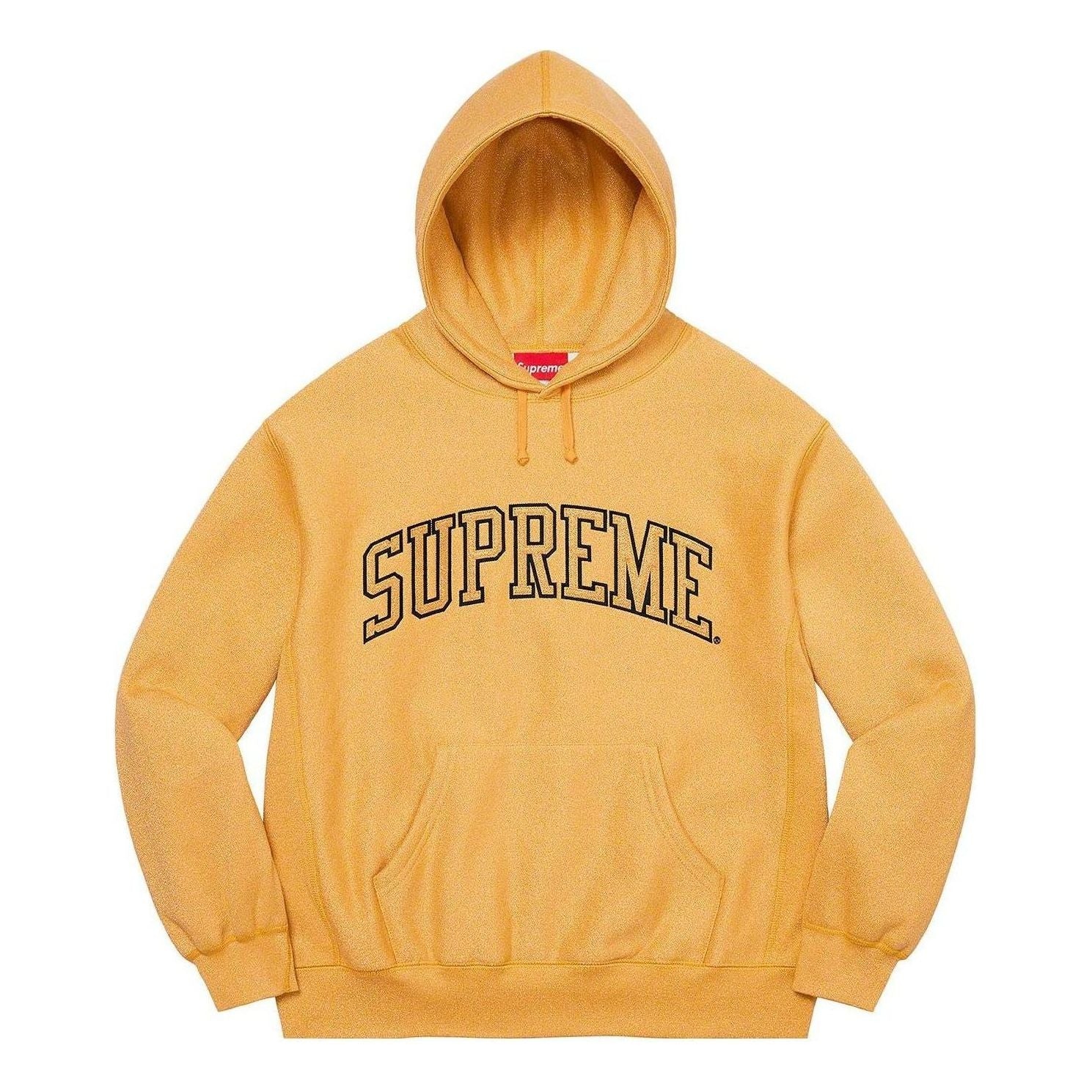 Supreme high quality Yellow Hoodie Size XL