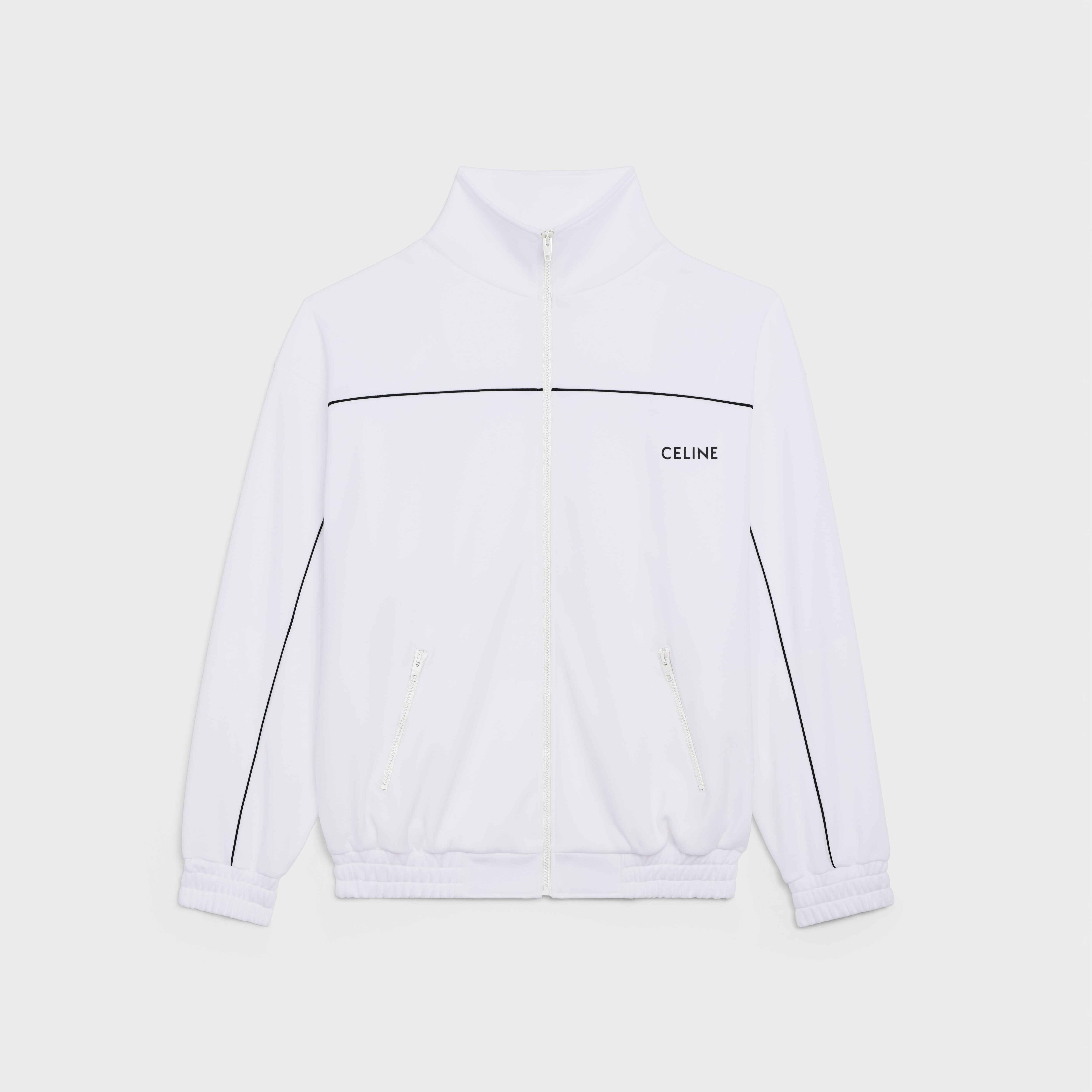 LOOSE CELINE SWEATSHIRT IN DOUBLE FACE JERSEY - 1
