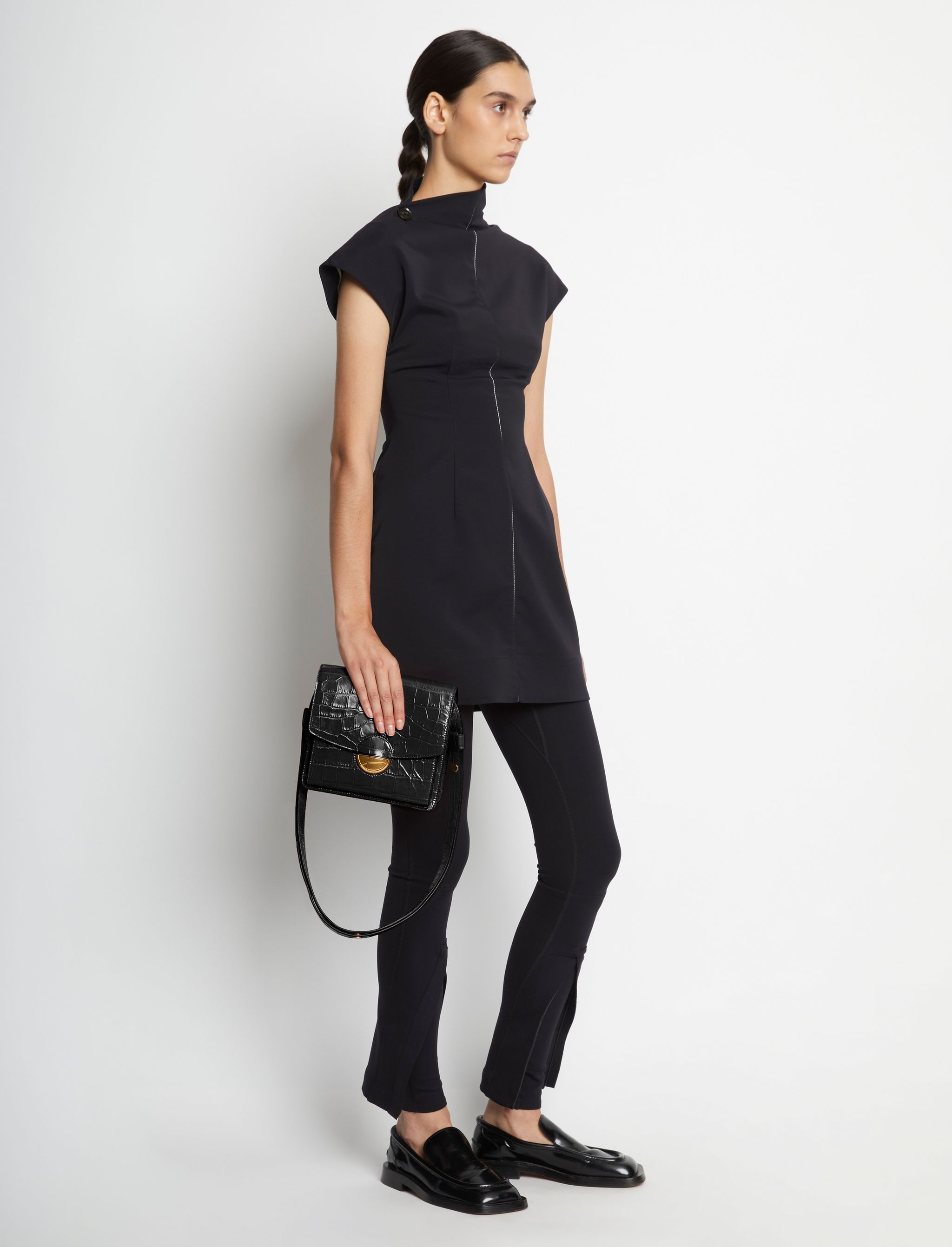 Embossed Croc Dia Day Bag - 6