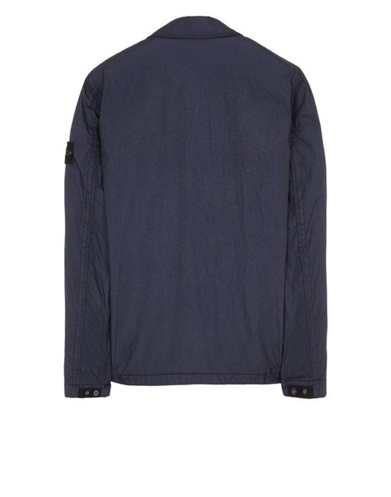 Stone Island 10723 GARMENT DYED CRINKLE REPS RECYCLED NYLON BLUE outlook