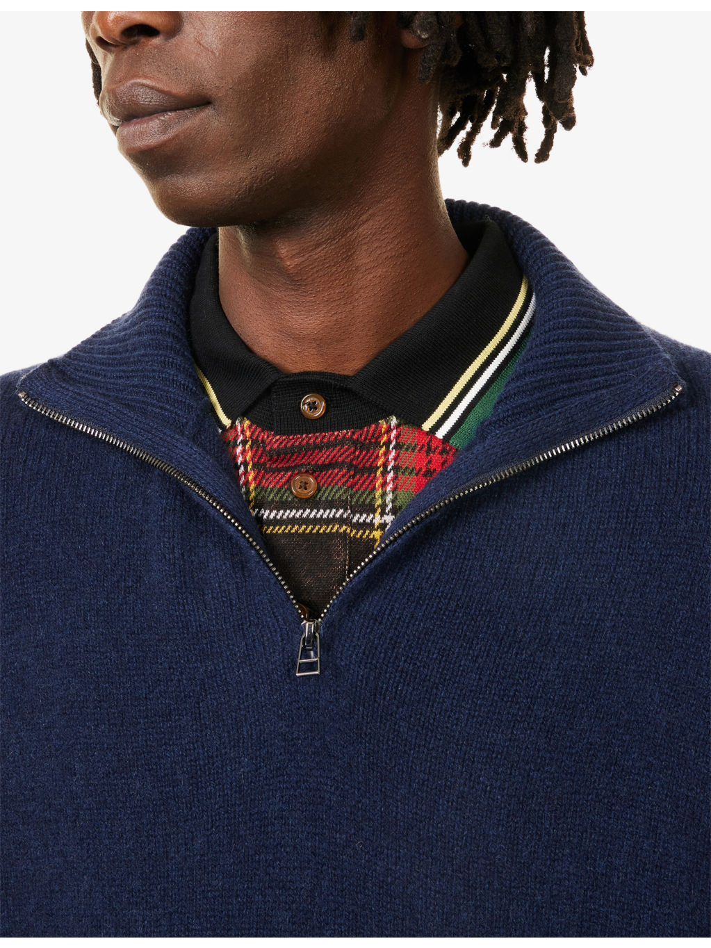 Relaxed-Fit High-Neck Cashmere Jumper - 5