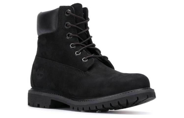 (WMNS) Timberland Premium 6 Inch Boot 'Black Nubuck' TB08658A0011 - 4