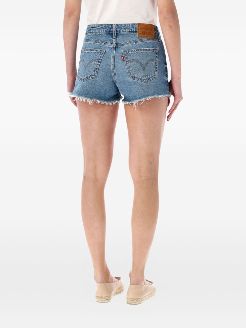 Levi's low-rise denim shorts outlook