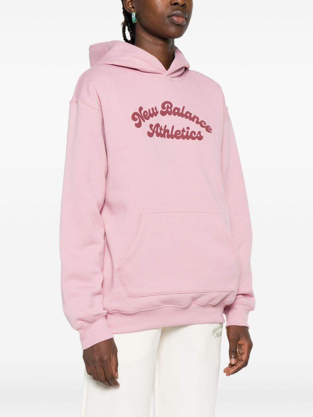 logo-print hoodie - 3