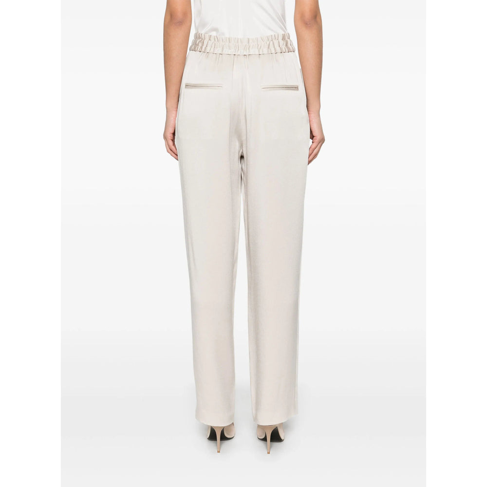Isabel Marant Neutrals Trousers - Straight Trousers Women - 4