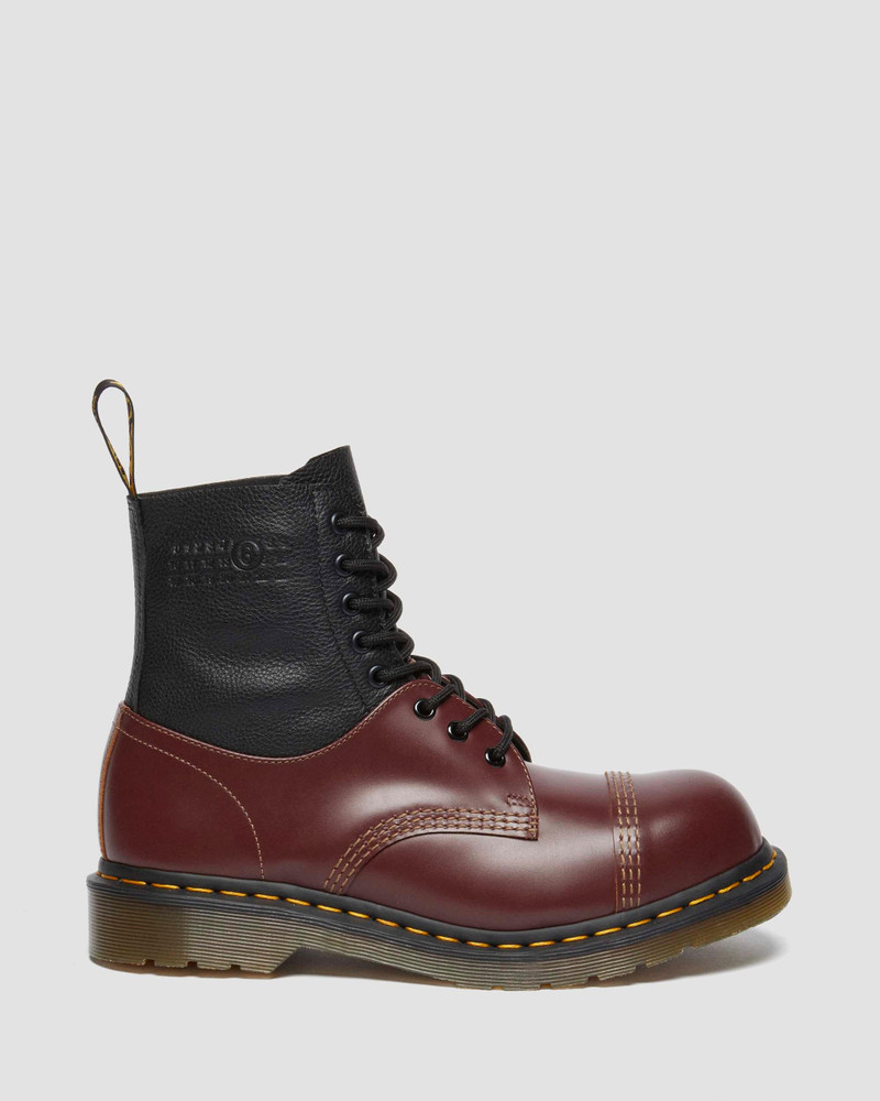 1460 / 1461 MM6 Steel Toe Leather Boots - 1