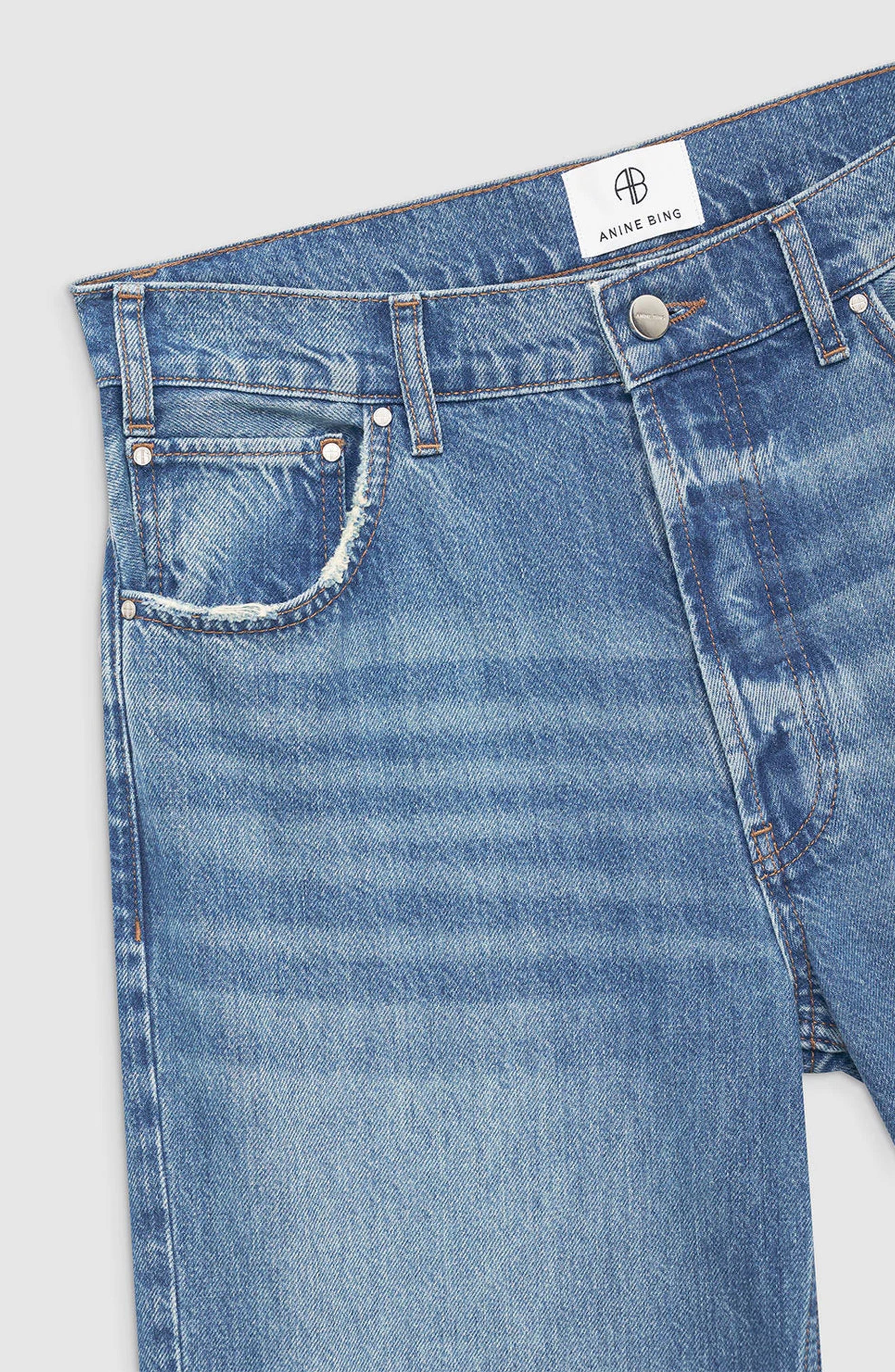 ANINE BING Roy Jean in Nordic Blue at Nordstrom - 4