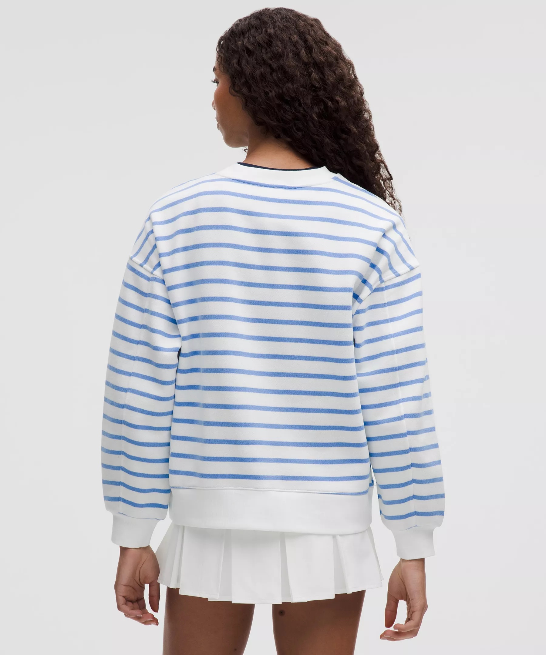 Perfectly Oversized Fleece Crewneck Pullover - 3
