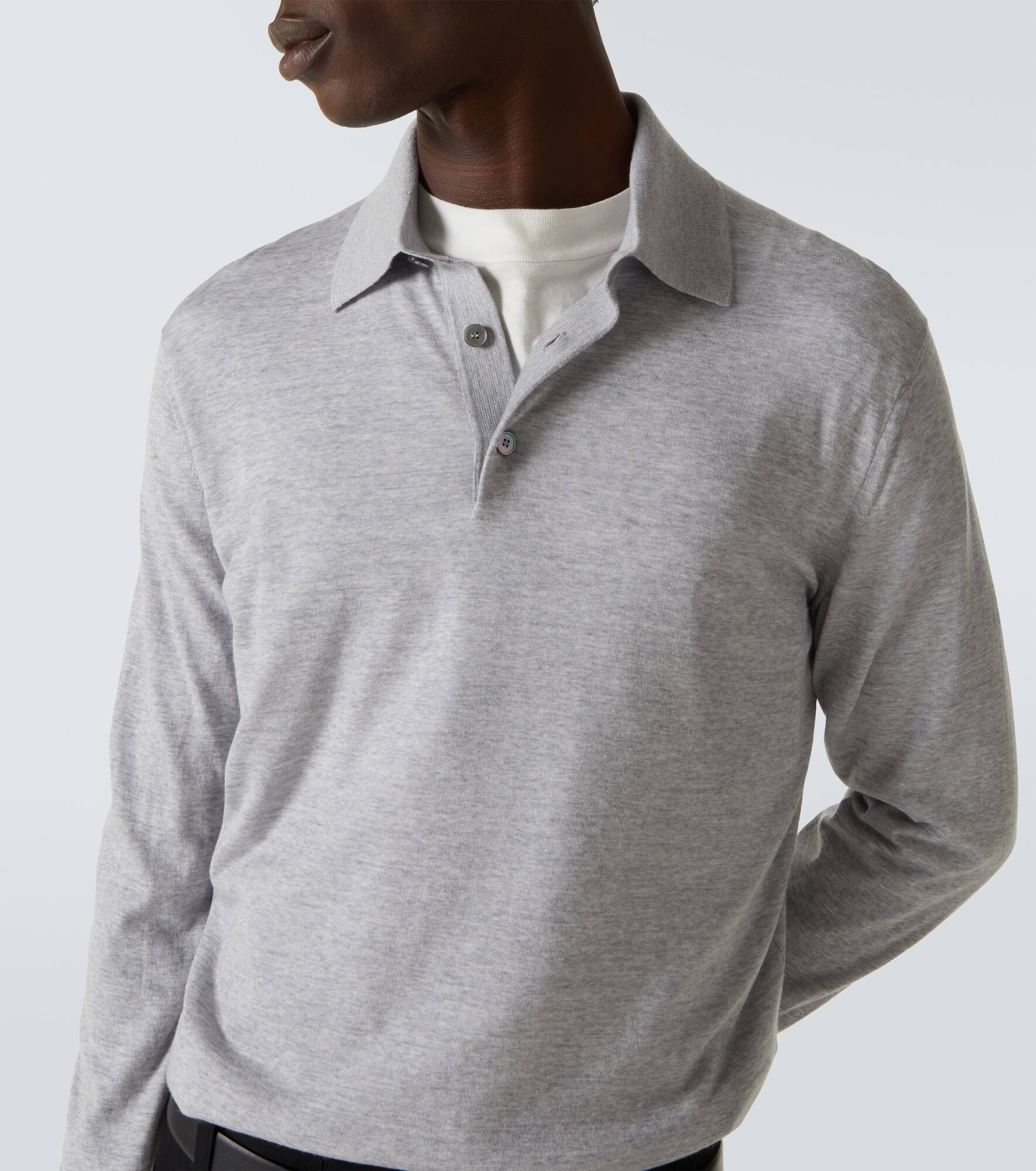 Wool polo shirt - 5