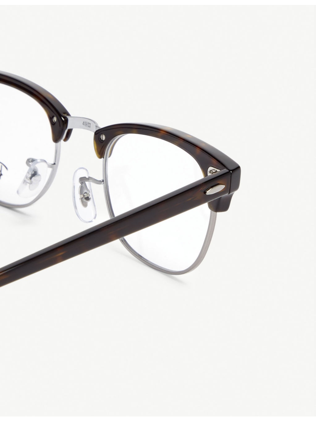 Clubmaster rectangle-frame glasses - 4