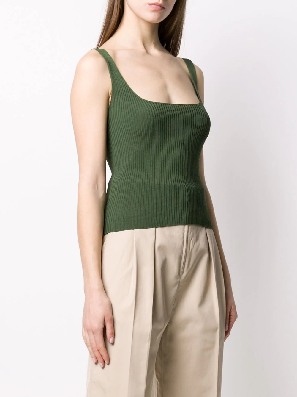 square neck tank top - 3