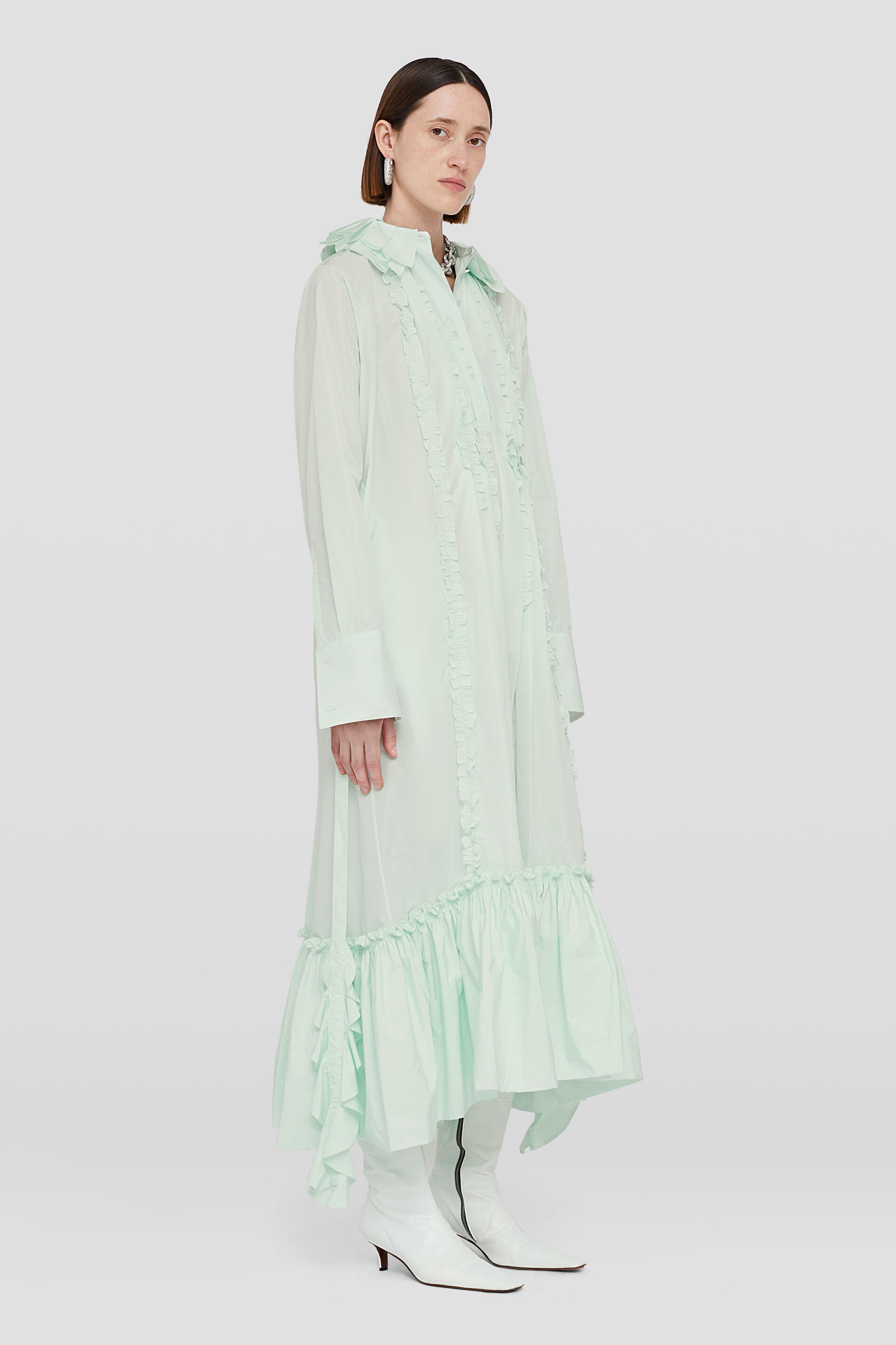 Pleated Dress - 3