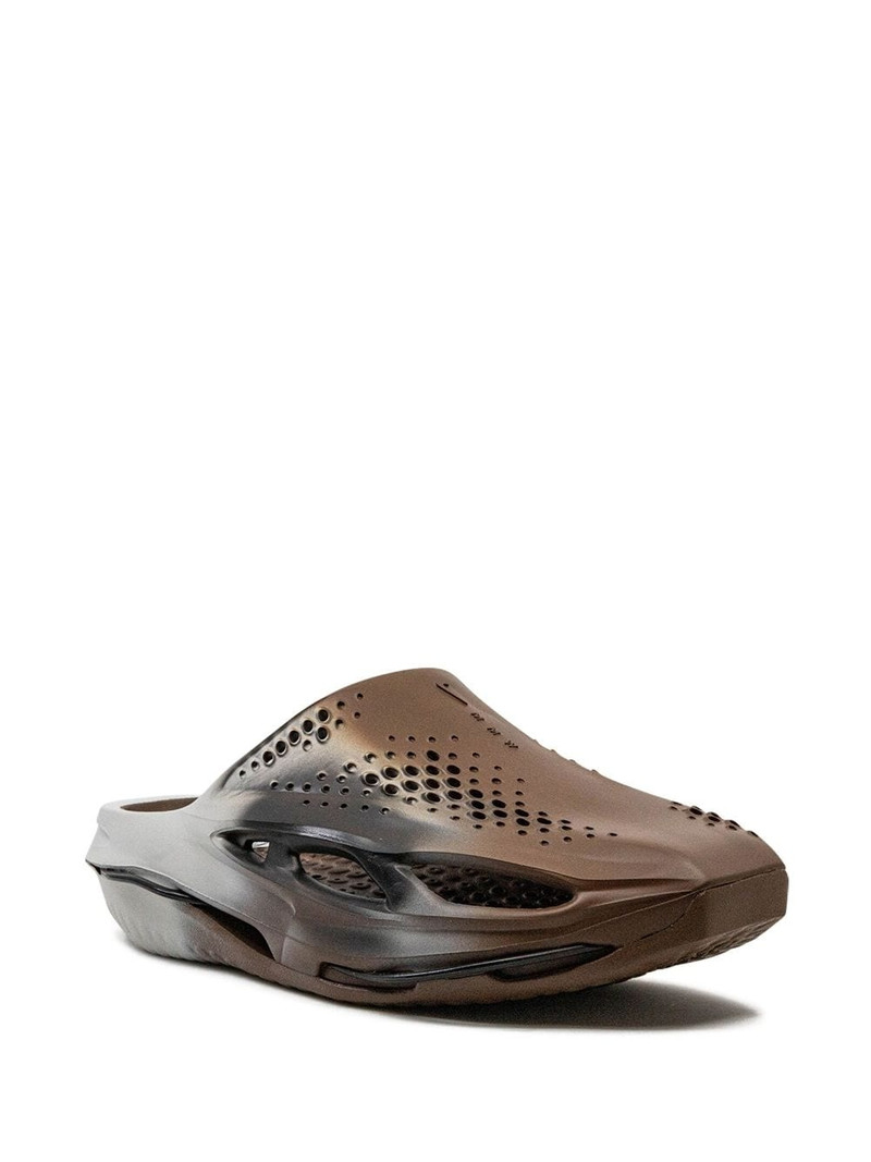 Nike x MMW 005 "Dark Khaki" slides outlook