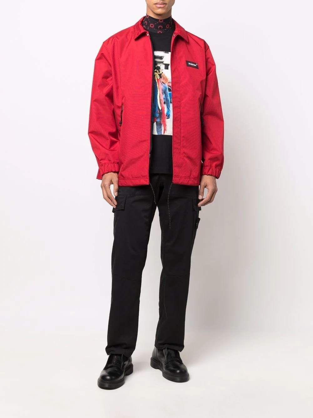 x EASTPAK long-sleeve shirt jacket - 2