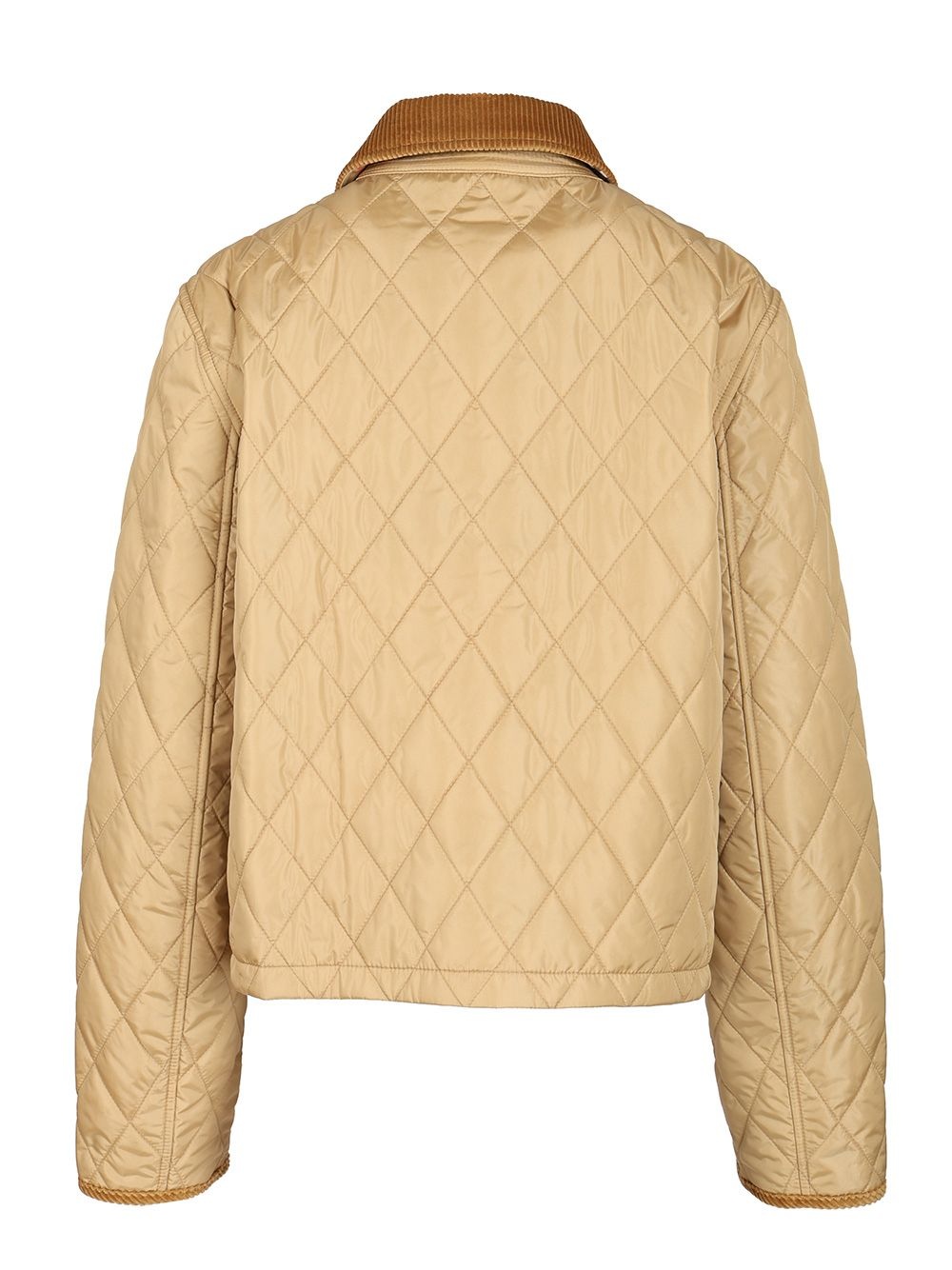 Cropped Jacket Jackets Beige - 2