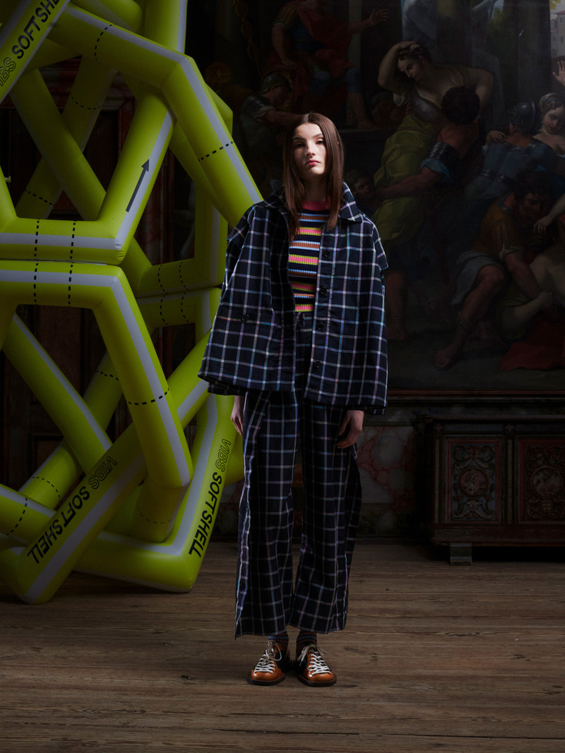 COVER COAT - BLACK CHECKS 4