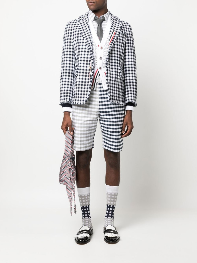 Thom Browne RWB gingham Oxford shirt outlook