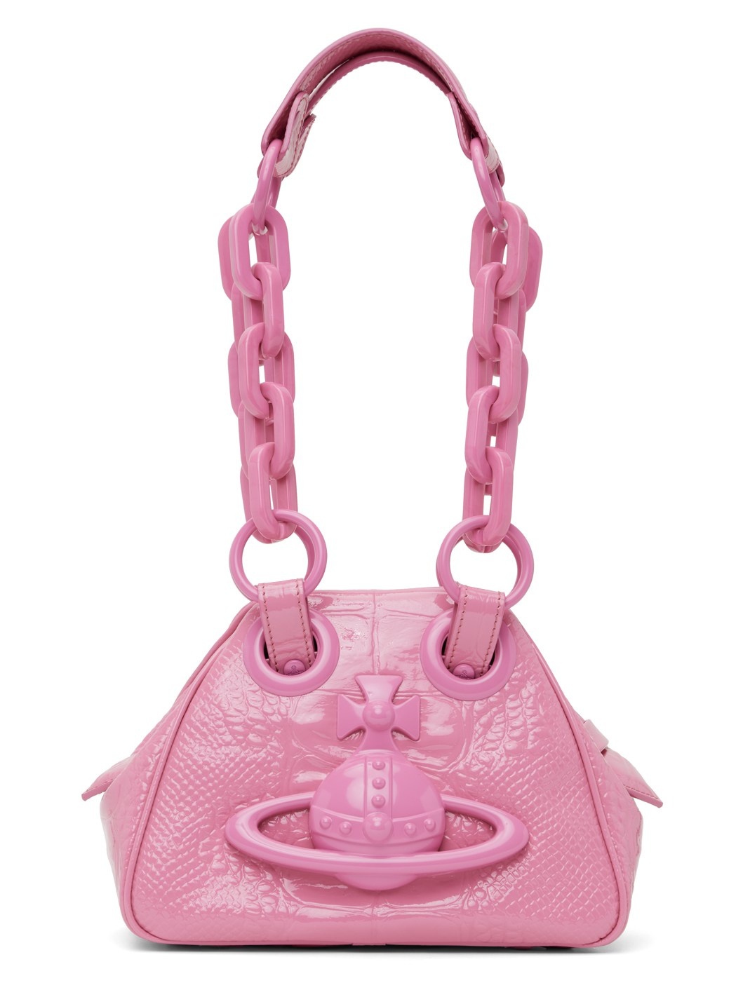 Pink Archive Chain Bag - 1