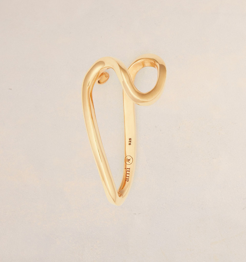 Abstract Heart Earcuff 3