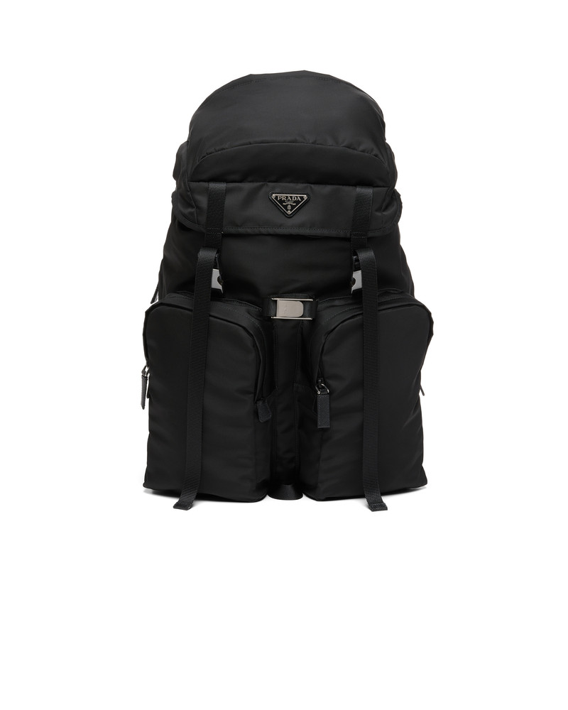 Re-Nylon and Saffiano leather backpack 1