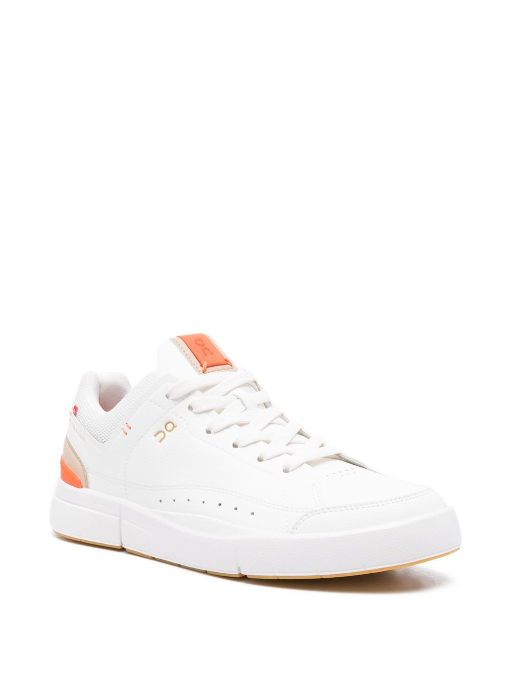 lace-up panelled sneakers - 2