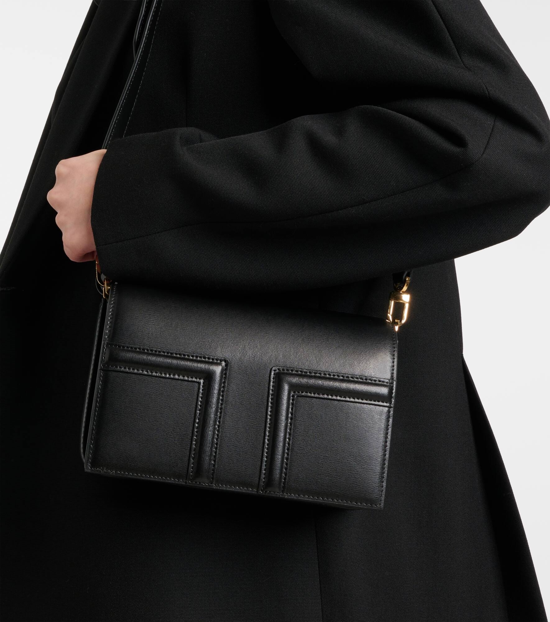 T-Flap Mini leather crossbody bag - 2