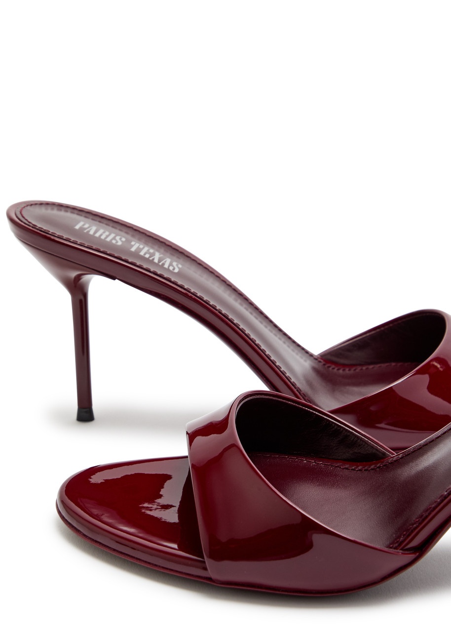 Paris Texas Lidia 70 Patent Leather Mules - 4