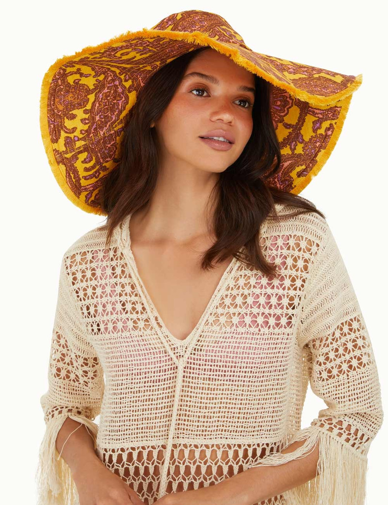 Zimmermann FRAYED FLOPPY HAT outlook