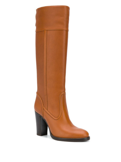 Chloé mid-heel knee-high boot outlook