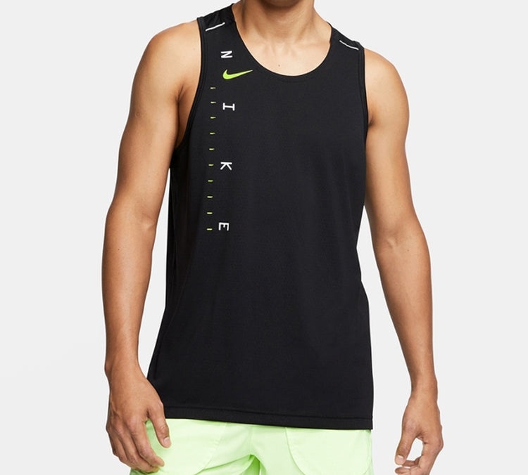 Nike Miler Future Fast Athleisure Casual Sports Running Vest Black CJ5417-010 - 2