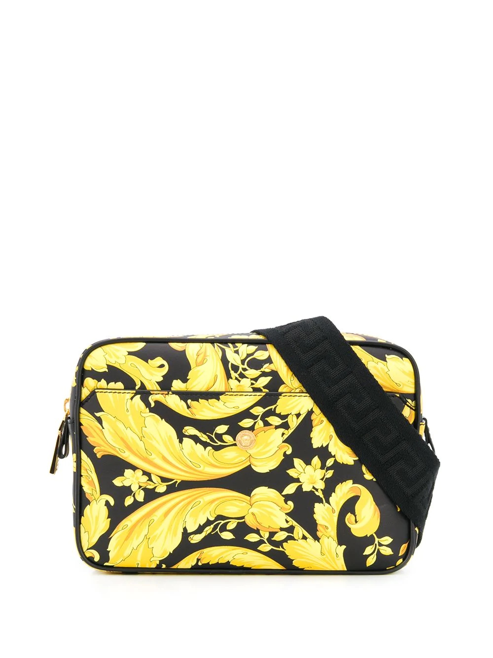 Barocco-print belt bag - 1