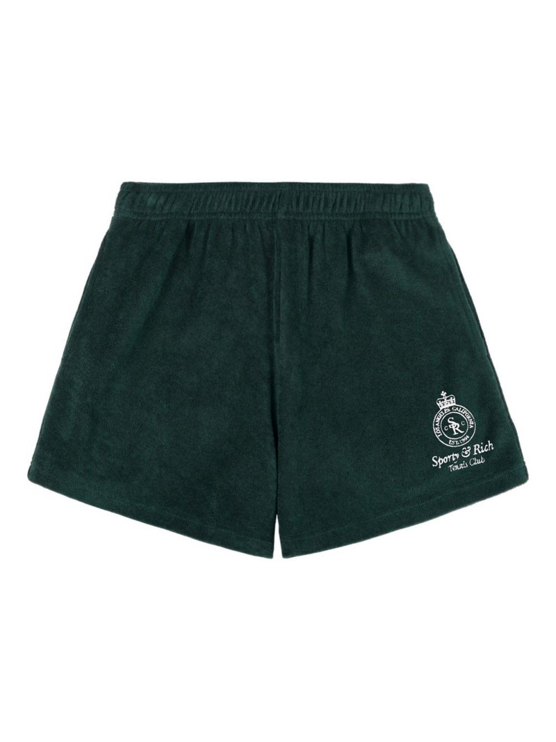 logo-embroidery shorts 1