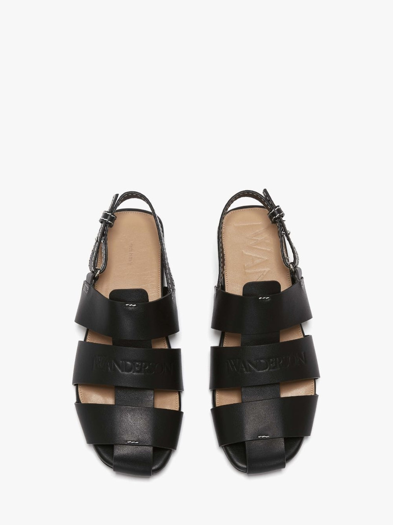 LEATHER FISHERMAN SANDALS 4