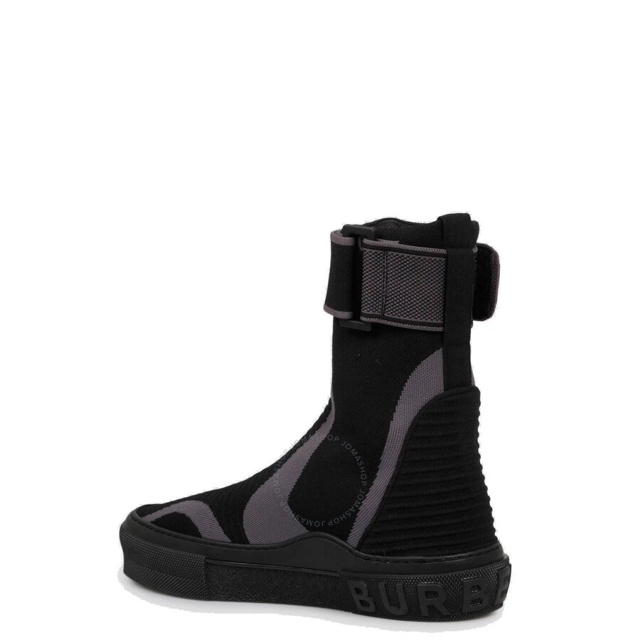 Burberry Knitted Sub High-Top Sock Sneakers - 3