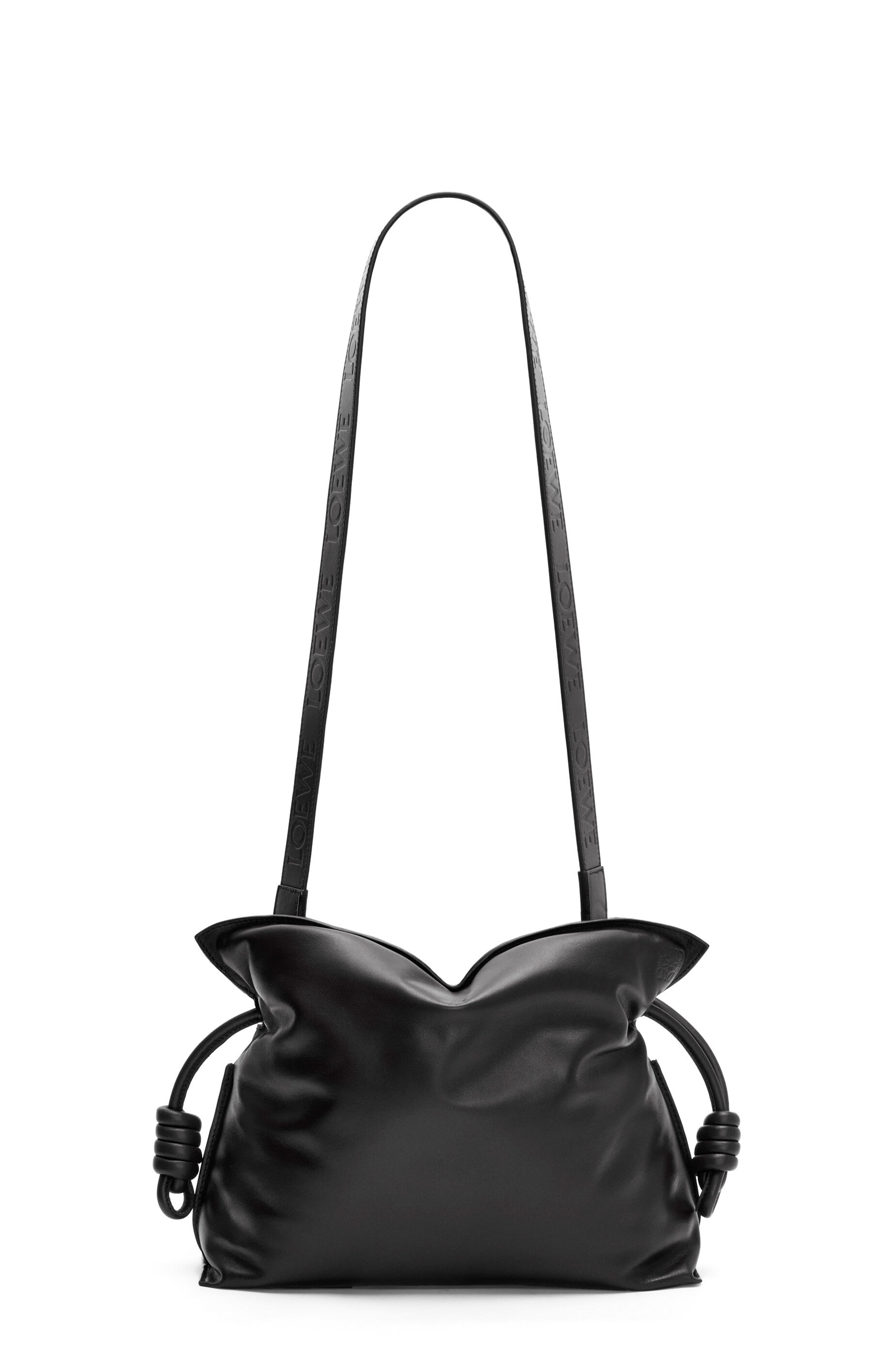 Puffer Flamenco clutch in shiny nappa calfskin - 5