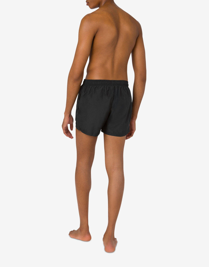 Moschino LAUREL CROWN LOGO BEACH BOXER SHORTS outlook