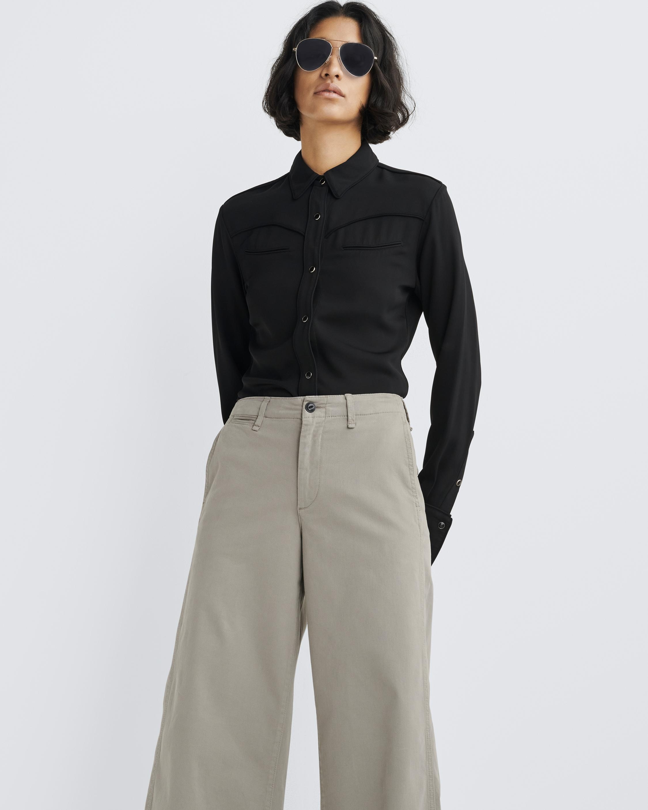 Sofie Cotton Chino
Wide-Leg Fit - 6