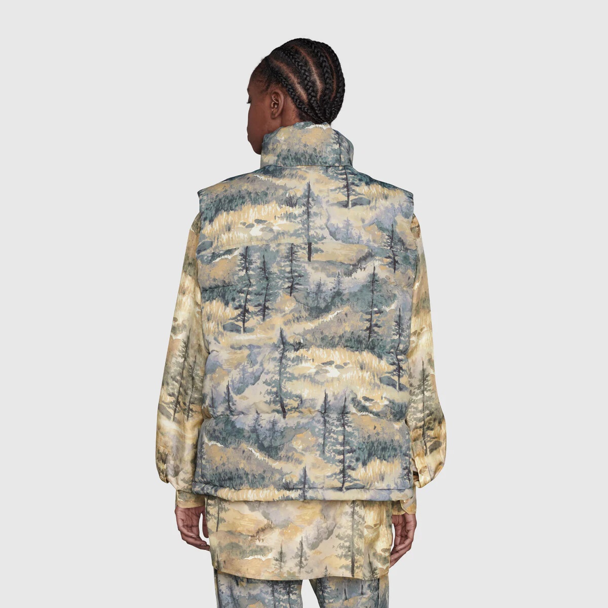 The North Face x Gucci padded vest - 5