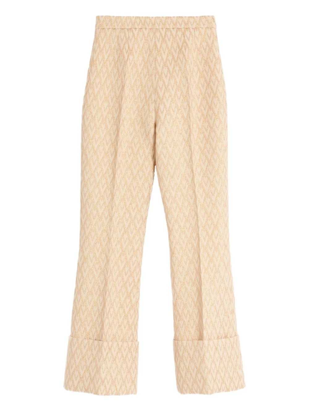 Toute La V lurex jacquard trousers - 1