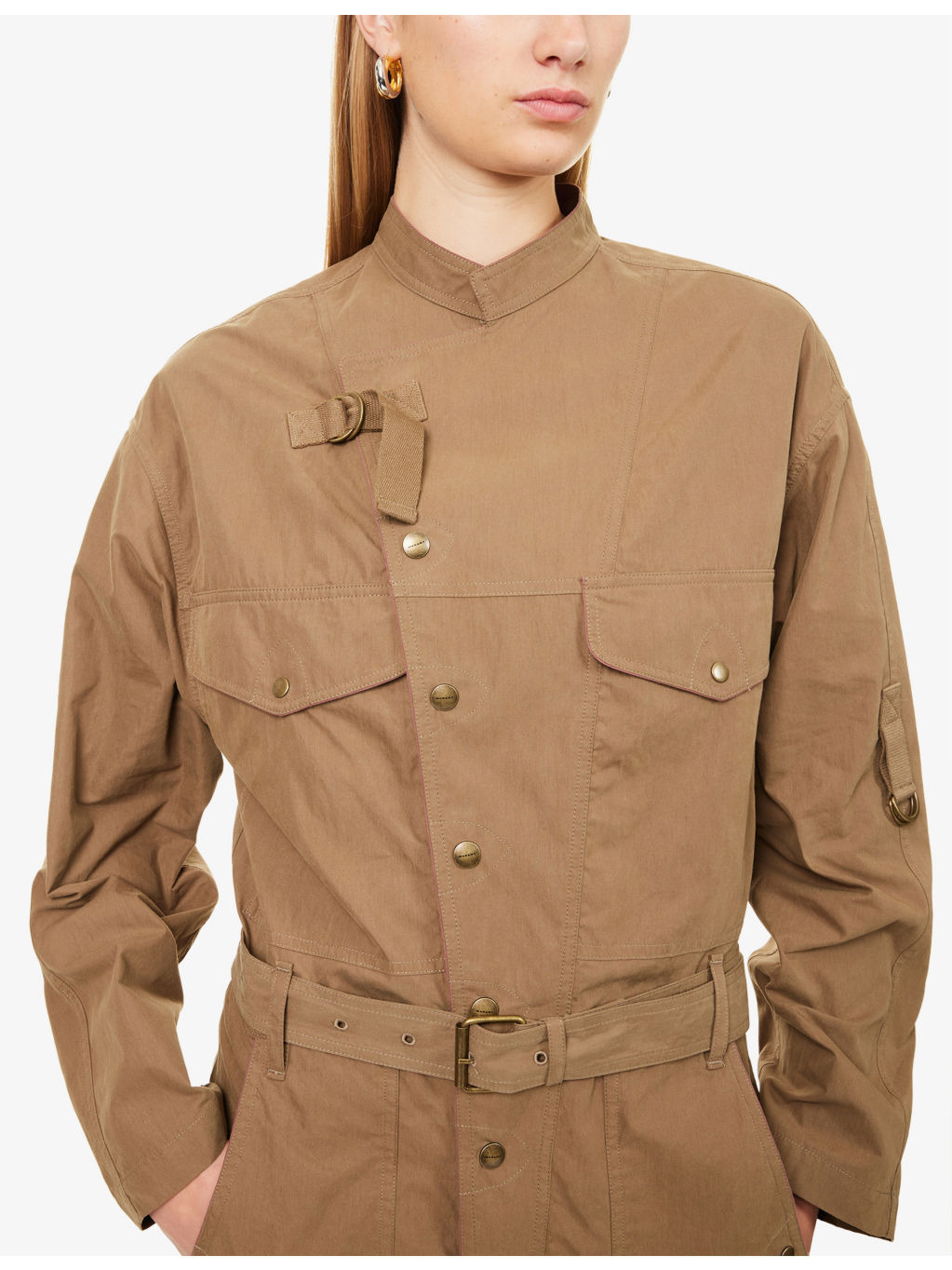 Dahona Cotton-Poplin Jumpsuit - 5