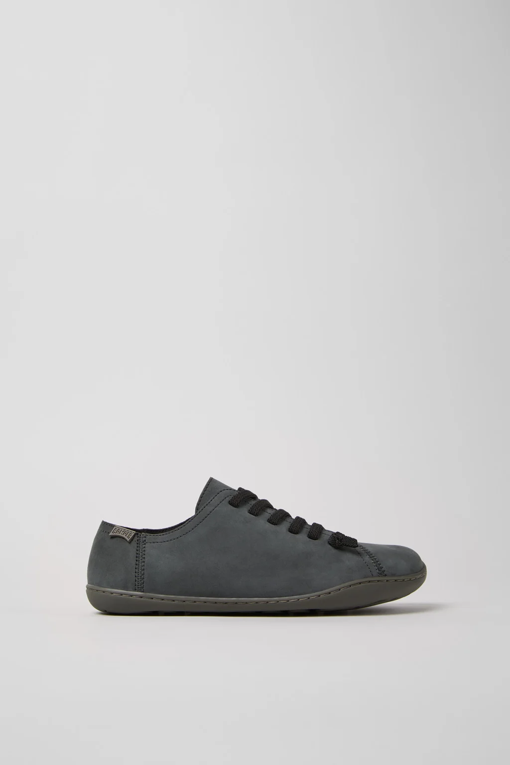 Peu Gray Leather Shoe for Women. - 1