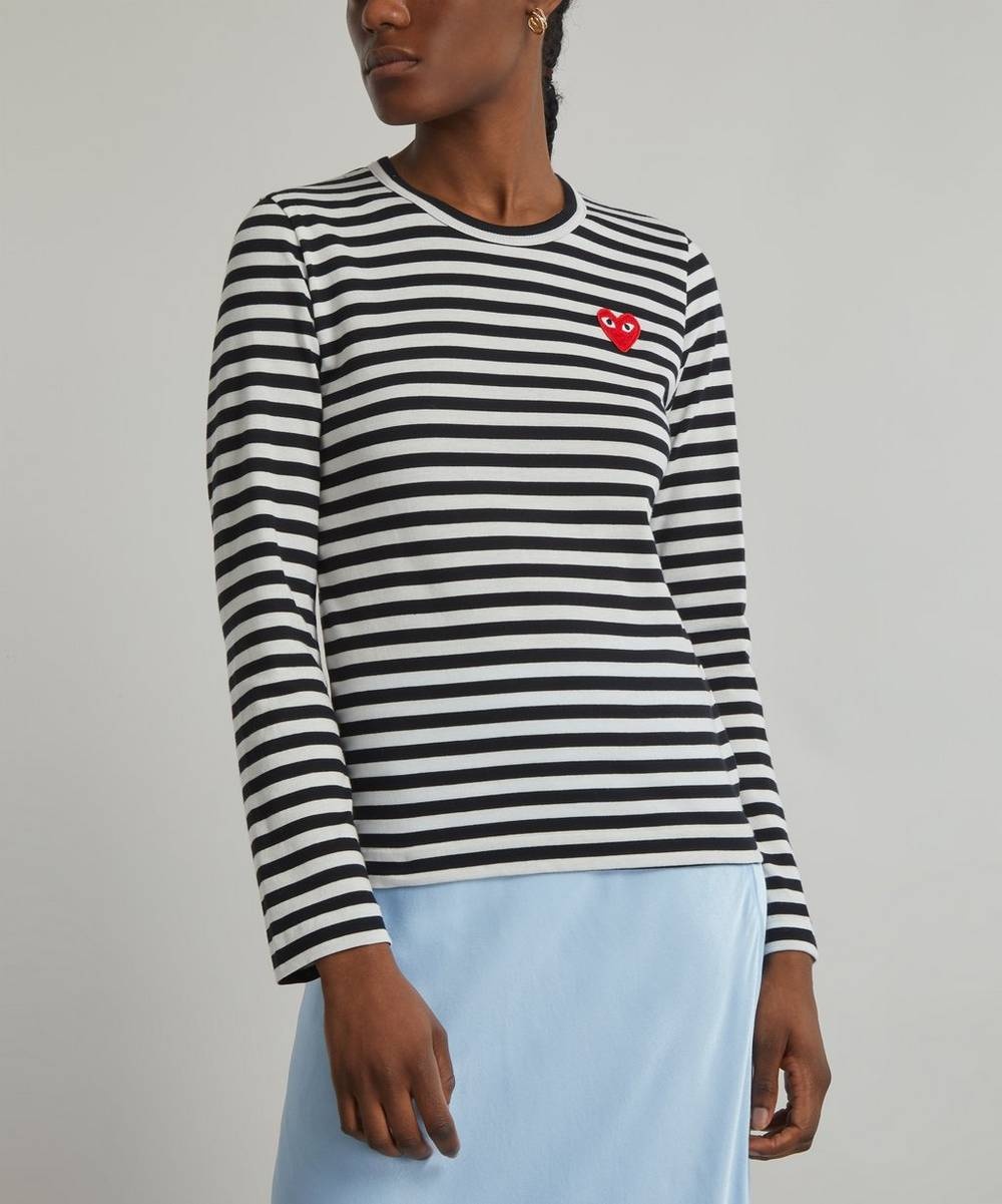 Long-Sleeve Striped T-Shirt - 3